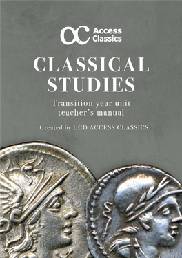 Classical Studies Transition Year Unit