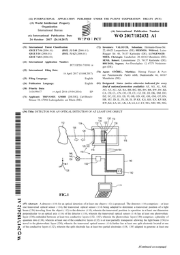 WO 2017/182432 Al 2 6 October 2017 (26.10.2017) W !P O PCT