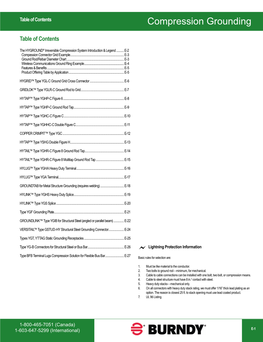 Compression Grounding