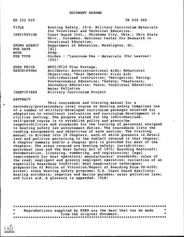 ABSTRACT Documentation, Licensing, Numbering, and Registration