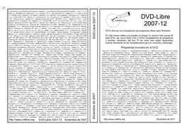 DVD-Libre 2007-12 DVD-Libre Diciembre De 2007 De Diciembre