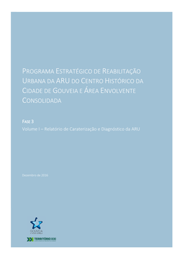 Programa Estratégico De Reabilitação Urbana Da Arudo Centro Histórico Da Cidade De Gouveia E Área Envolvente Consolidada