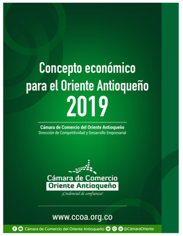 Concepto Economico Oriente Antioqueño