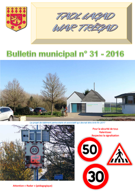 Bulletin Municipal 2016