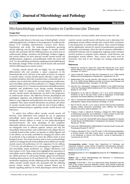 Mechanobiology and Mechanics in Cardiovascular Disease