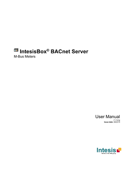 Intesisbox® Bacnet Server M-Bus Meters
