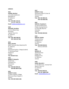 MISCELLANEOUS TERRITORIES 2011.Doc