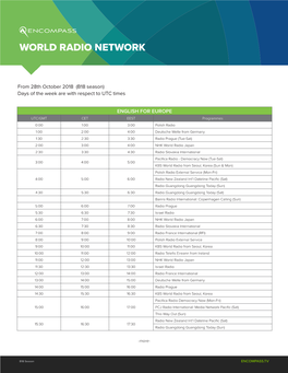 World Radio Network