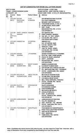 Ldc Final Merit