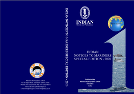 Indian Notices to Mariners Special Edition – 2020