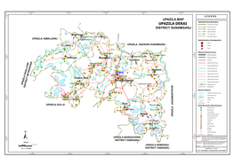 UPAZILA DERAI } } } International Boundary Division Boundary