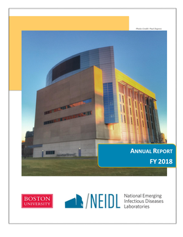 FY18 NEIDL Annual Report