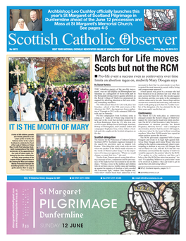 March for Life Moves Scots but Not The
