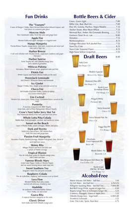 Fun Drinks Bottle Beers & Cider Draft Beers Alcohol-Free