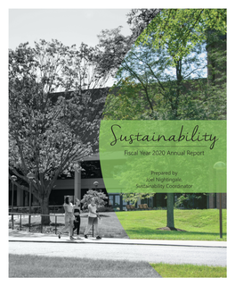 Sustainability Fiscal Year 2020 Annual Report