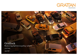 Gridlock: Removing Barriers to Policy Reform