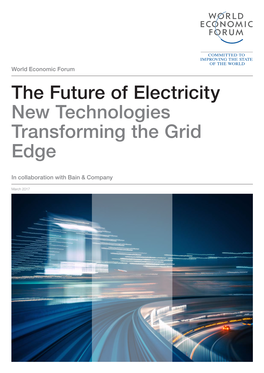 The Future of Electricity New Technologies Transforming the Grid Edge