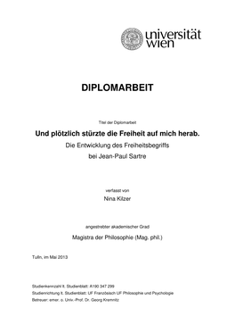 Diplomarbeit, Nina Kilzer, 0604618