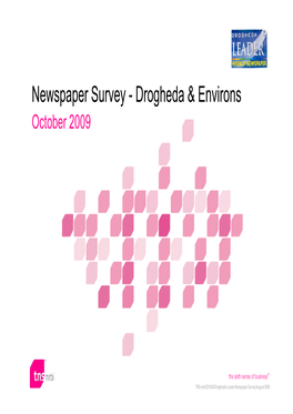 201654-Drogheda Leader Newspaper Survey (Drogheda & Environs