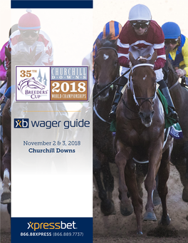 November 2 & 3, 2018 Churchill Downs