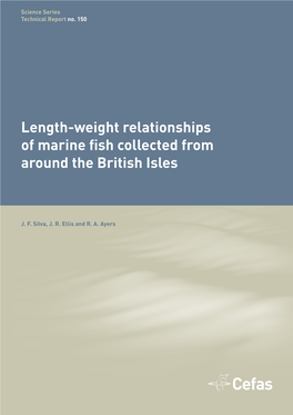 Length-Weight Relationships of Marine Fish Collected from Around the British Isles