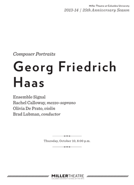 Georg Friedrich Haas