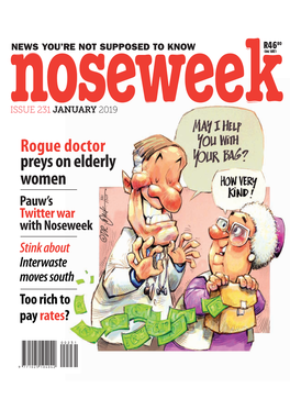 Noseweek Stink About Interwaste Moves South Too Rich to Pay Rates?