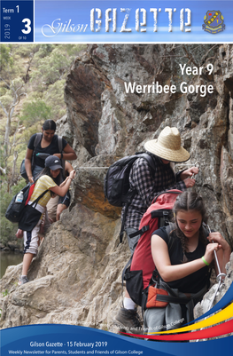 Year 9 Werribee Gorge