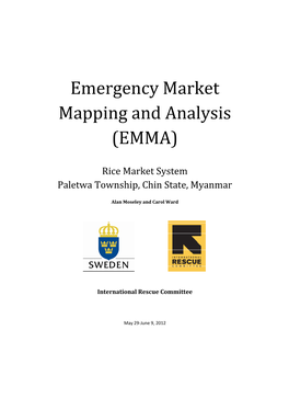 Myanmar EMMA Report FINAL