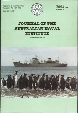 Journal of the Australian Naval Institute