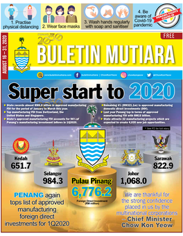 Pulau Pinang 6,776.2 Foreign Direct Investment Foreign Directinvestment 3