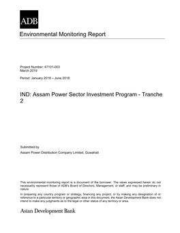 Assam Power Sector Investment Program - Tranche 2