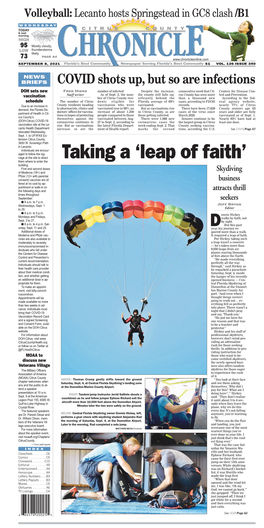 Taking a 'Leap of Faith'