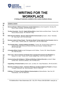 WRITING for the WORKPLACE Everybody Writes: Your Go-To Guide to Creating Ridiculously Good Content by Ann Handley