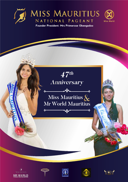 Miss Mauritius Mr World Mauritius the Mauritius Tourism Promotion Authority (MTPA)