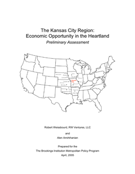 The Kansas City Region: Economic Opportunity in the Heartland Preliminary Assessment
