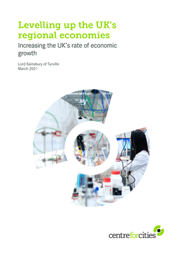 Levelling up the UK's Regional Economies