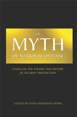 The Myth of National Defense, Hoppe