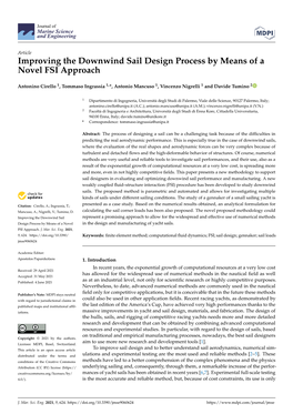 Improving the Downwind Sail Design Process by Means of a Novel FSI Approach