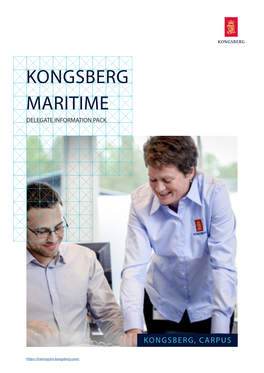 Kongsberg Maritime Training Logo