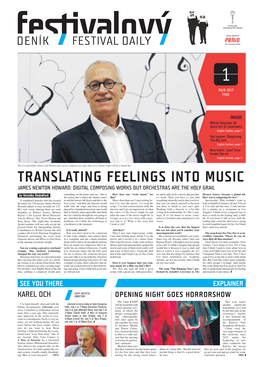 Translating Feelings Into Music