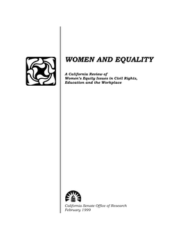 Women and Equality