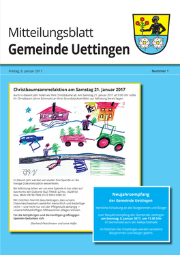 Mitteilungsblatt Gemeinde Uettingen