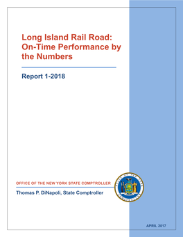 Long Island Rail Road: On-Time Performance by the Numbers