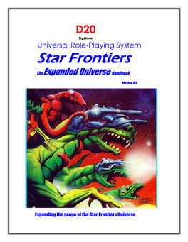 Star Frontiers