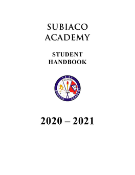 Student Handbook