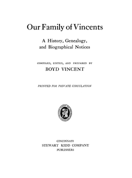 Our Family of Vincents