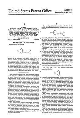 United States Patent Office Patented Apr