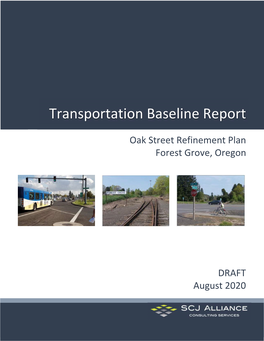 Draft Transportation Baseline Report