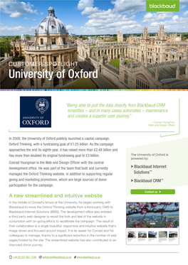 University of Oxford